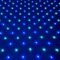 Écran LED en maille de pixels pour façade média, éclairage extérieur de façade P31.25 P40 P50 P80 P100 P125 P150