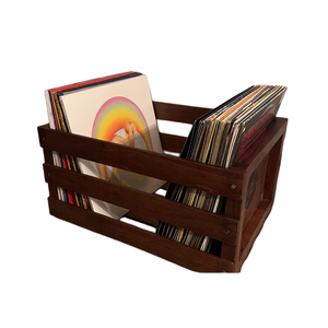 Shandong Province China Factory Wooden Custom Vinyl Record Crate