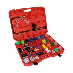 Kit <span class=keywords><strong>de</strong></span> testeur <span class=keywords><strong>de</strong></span> pression <span class=keywords><strong>de</strong></span> <span class=keywords><strong>liquide</strong></span> <span class=keywords><strong>de</strong></span> <span class=keywords><strong>refroidissement</strong></span>, kit <span class=keywords><strong>de</strong></span> testeur <span class=keywords><strong>de</strong></span> compression <span class=keywords><strong>de</strong></span> radiateur, 34 pièces, outil <span class=keywords><strong>de</strong></span> détection <span class=keywords><strong>de</strong></span> fuite du système <span class=keywords><strong>de</strong></span> <span class=keywords><strong>refroidissement</strong></span> - Product Image 1