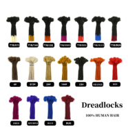 Produits en gros de cheveux humains 100% naturels Afro Kinky en vrac pour hommes : Locs, Dreadlocks artificielles, Tresses torsadées au crochet, Extensions de cheveux humains