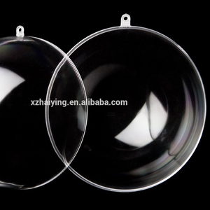 Hollow <strong>Sphere</strong> <strong>Ball</strong> Ornaments Christmas <strong>Ball</strong> Ornaments Clear Plastic 20-200 MM Acrylic Love Artificial HY <strong>Ball</strong> &amp; Globe 70 MM - Product Image 1