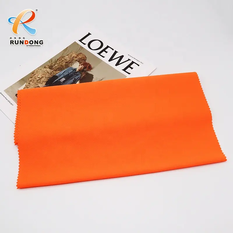 Rundong alta qualità 65 cotone 35 poliestere tc dacron abbigliamento da lavoro trapano tinta unita tessuto twill per tessuto uniforme da lavoro