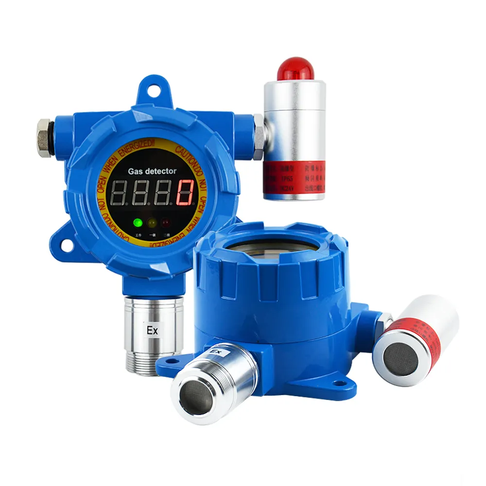 ATEX LPG LEL CH4 Gas Detector Methane Khí Tự Nhiên Rò Rỉ Báo Động Detector