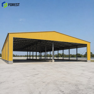 Almacén de Estructura de Acero Prediseñada Llave en Mano, Almacén de Gran Envergadura para Maquinaria Pesada, Centro de Distribución - Product Image 1
