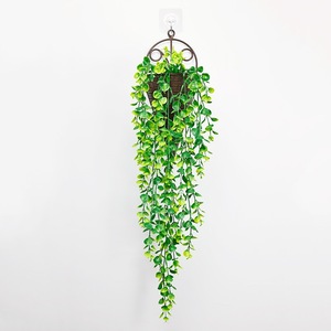 Xiaoyu Floral Art Artificial <b>Eucalyptus</b> Vine Green Plastic Single <b>Branch</b> Indoor Outdoor Decor - Product Image 3