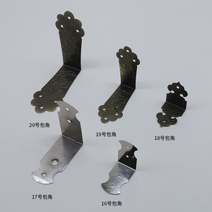 Bat Shaped Corner Protectors Zinc Alloy Decorative Drawer Hardware Gift Craft Use - Product Image 2