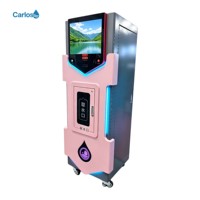Mesin Penjual Air Minum dengan Lampu LED Kustom Tersedia, Air Alkali Lemah/Kaya Hidrogen Tersedia untuk Taman Komunitas