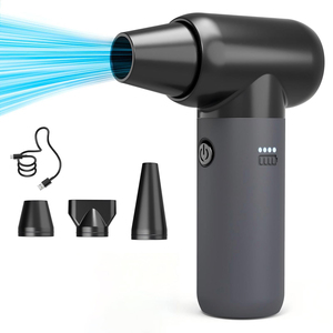<b>Electric</b> Compressed Air <b>Duster</b> 130000RPM Turbo Blower for Computer Cleaning Dust Blower High Speed Cordless Cleaner - Product Image 1