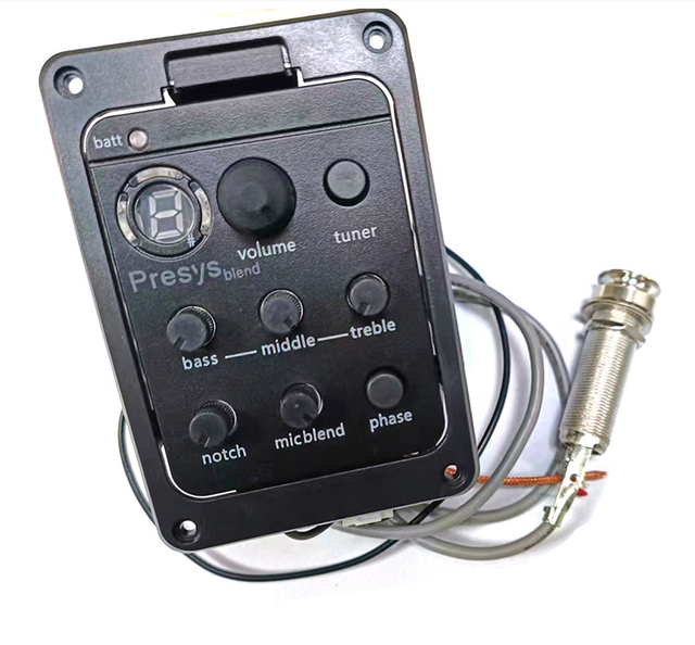 Acoustic Guitar Preamp PSY 301 Piezo Pickup 4-Band EQ Equalizer Cheap Plastic Guitar Parts