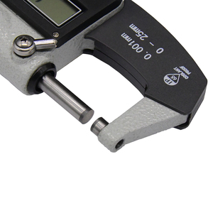 Micrometro digitale ad alta precisione da 0-25mm 0.00005 "/0.001mm con calibro micrometro mandrino in acciaio inox - Product Image 4