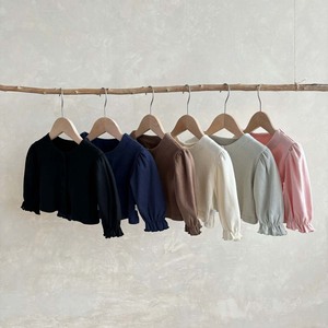 Automne nouvelles filles col rond veste printemps bébé Cardigan <span class=keywords><strong>manteau</strong></span> hauts coton bébé vêtements - Product Image 2