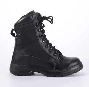 Botas de Trabajo TSC0106, de Cuero, con Puntera y Plantilla de Acero, Impermeables, Resistentes a Ácidos, Tipo Combate, Económicas - Product Image 1