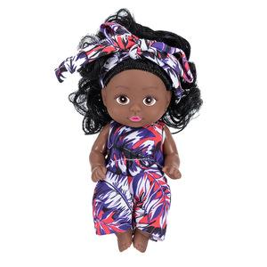 Muñeca Reborn Negra de 3.5 Pulgadas (11 cm), Muñeca Africana Realista, Juguete de Princesa para Niña con Caja de Regalo - Product Image 6