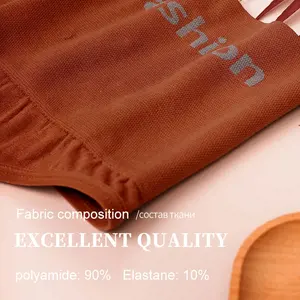 Taille haute corps Shaper pour femmes tricoté ventre contrôle tongs Shaper minceur Cincher bref Sexy Tangas nouveau rasage sous-vêtements - Product Image 5