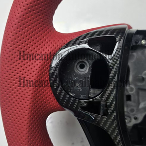 Hot Sale Wholesale Carbon Fibre Perforated Leather <b>Steering</b> <b>Wheel</b> <b>for</b> Honda Acura Tlx Car <b>Steering</b> <b>Wheel</b> - Product Image 4