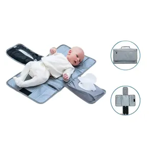 Matelas à langer pour bébés Fabricants Vente en gros Matelas à langer portable pour bébé Sac à langer ou table à langer