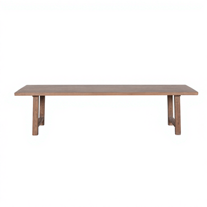 Modern Luxury Handcrafted Indoor Furniture Elegant <strong>Stable</strong> Sturdy Durable Minimalist Wooden Dining <strong>Table</strong> for Home and Hotel - Product Image 2