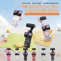 Film adhésif vinyle 3M de qualité automobile supérieure pour Insta360 Luna Ultra, étanche, résistant aux rayures, sans bulles, sans résidus, précision.