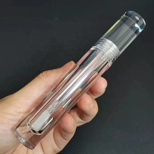 New rõ ràng pha lê lớn Cây Đũa phép <span class=keywords><strong>Lip</strong></span> <span class=keywords><strong>Gloss</strong></span> container biểu tượng tùy chỉnh rỗng đầy đủ trong suốt Lipgloss ống với bàn chải tip <span class=keywords><strong>Applicator</strong></span> 6ml - Product Image 5