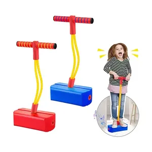 Offre Spéciale Pogo Stick Jumping/Grenouille en mousse et élastique Jumper / Flybar en mousse Pogo Jumper pour enfants