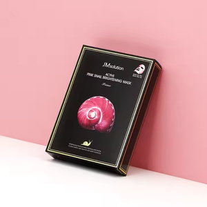 Masque visage éclaircissant JMsolution Active Snail, masque en feuille avec mucine d'escargot pour tous types de peaux, soin coréen blanchissant. - Product Image 5