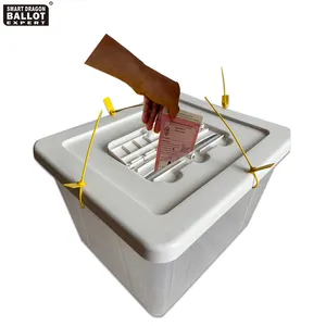 Algeria Elections Ballot Boxes For General Election Vote Box