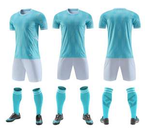 All'ingrosso <span class=keywords><strong>Kit</strong></span> uniforme da calcio da uomo 100% poliestere bianco maglia da calcio personalizzata per adulti - Product Image 3
