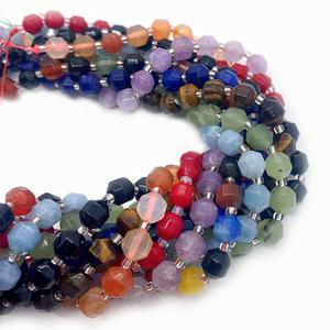 <span class=keywords><strong>Collana</strong></span> Fai-da-Te con Perle Cubiche Sfaccettate Naturali - Perle Quadrate Sfaccettate in Quarzo <span class=keywords><strong>Naturale</strong></span> per Creazione di Gioielli - Product Image 5