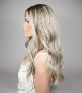 Peluca de <span class=keywords><strong>Cabello</strong></span> Europeo 100% Virgen con Encaje Superior, Color Rubio <span class=keywords><strong>Cenizo</strong></span> Balayage, Peluca con Encaje Frontal de Nudo Único con Forro de Seda para Mujeres con Pérdida de <span class=keywords><strong>Cabello</strong></span> - Product Image 5