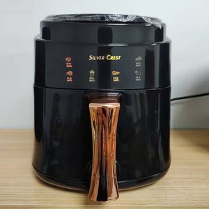 Friteuse à air chaud 4-en-1 OEM/ODM 1400W 6L 8L avec écran tactile et panier antiadhésif sans huile - Product Image 1