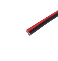 Câble d'alimentation CC 18AWG 20AWG UL2468 rouge noir en PVC parallèle, écologique, accessoires pour dissipateur de chaleur LED CC5V/12V/24V