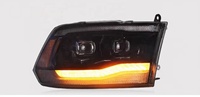 Mise à niveau vers un phare avant à LED complet, plug and play, pour Dodge RAM 1500, phare avant 2009-2018