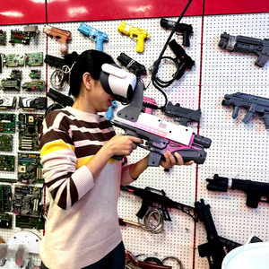Machine de jeu VR, simulateur de tir, arène de réalité virtuelle, plateforme de combat multijoueur, équipement de tir multi-personnes 3D 9D 12D - Product Image 1