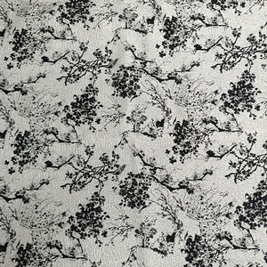 Đen trắng hoa Mẫu sợi nhuộm Jacquard thổ cẩm thiết kế Tailor thổ cẩm vải cho hàng may mặc - Product Image 2