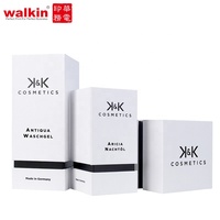 Caja de Embalaje Magnética Personalizada WALKIN, Diseño Moderno y Lujoso con Relieve, Recubrimiento UV y Laminado Brillante para Perfumes y Velas