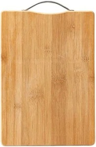 Tabla de cortar de bloque de carnicero de madera maciza apta para lavavajillas para verduras y carne - Product Image 5