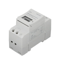 Temporizador Electrónico Programable Semanal Digital con Pantalla LCD de 24 Horas para Calentador de Agua de 30 Amperios