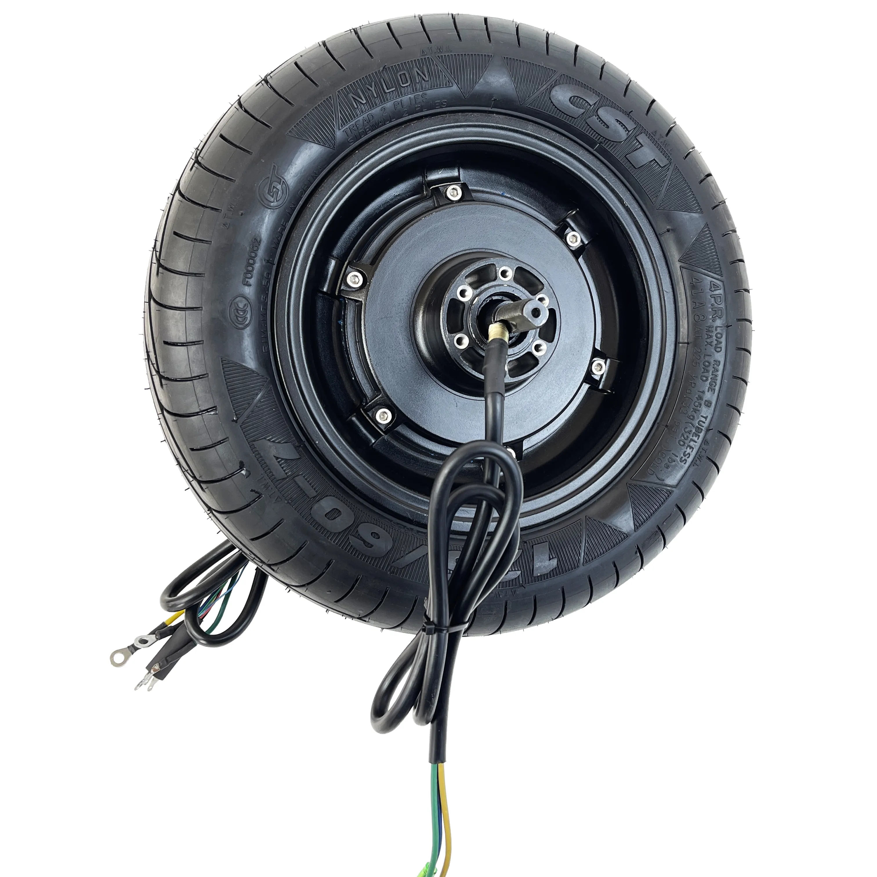 גבוהה מהירות DC brushless 13 אינץ לשקע כפול 60V 72V 96V 7000W 170km רכזת מנוע עם צמיגים מחוץ לכביש