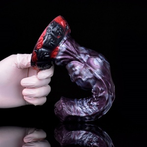 NNSX 8 Inch Big <b>Dildo</b> for Women Anal Toy Knot <b>Dildo</b> Horse Cock Silicone for Vagina Clit g Spot Stimulation Sex Toys - Product Image 4