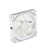 OEM Infinity Miroir Blanc 120mm ARGB Boîtier PC Ventilateurs de refroidissement Kit de blocs de construction d'usine pour ordinateur Performances optimales Élégant