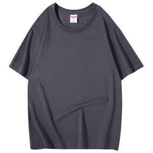 T-shirt da uomo di alta qualità con collo <span class=keywords><strong>a</strong></span> girocollo taglie forti 100% cotone di lusso pesante <span class=keywords><strong>a</strong></span> tracolla per uomo - Product Image 2