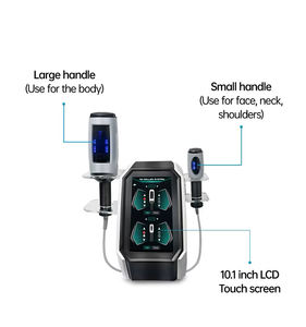 Mesin pembentuk tubuh profesional, V8 2in1, mesin pembentuk tubuh pembakar lemak selulit dengan alat pelinting bola dalam, Desktop pelangsing untuk wajah - Product Image 4