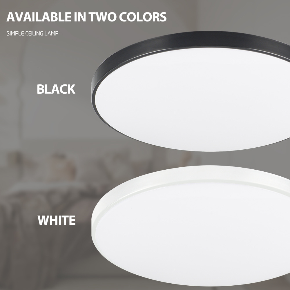 Modern Indoor Ceiling Light Easy Installation Livingroom Indoor Home Decor Panel Office Light AC220V 72W 90W 3 Colors 37CM 47CM · image 5