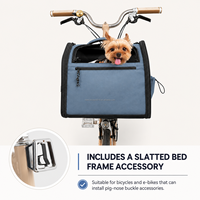 Sac de transport pour animaux de compagnie bleu personnalisé avec logo, sac pliable durable pour animaux, cage de transport pour chien, sac bandoulière pour promenade canin – Offre spéciale