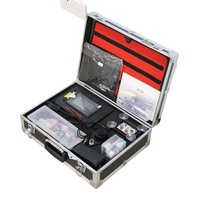 Machine de réparation de pare-brise E8 avec écran tactile 7 pouces, réparation en un clic des fissures et des éclats, résine nano pour verre automobile, lampe UV, pour garage