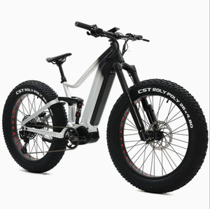 จักรยานเสือภูเขาไฟฟ้าอเนกประสงค์รุ่นใหม่ พร้อมระบบกันสะเทือนขั้นสูง มอเตอร์ฮับหลัง 12 สปีด แบตเตอรี่ลิเธียม พร้อมตะแกรงหลัง - Product Image 2