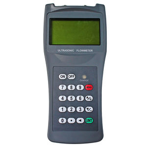 Handgehaltener Tragbarer Variabler Durchflussmesser Digitaler Kunststoff-<span class=keywords><strong>Transmitter</strong></span> +/-1% Genauigkeit Flanschanschluss für Flüssigkeiten Öl Meer - Product Image 2