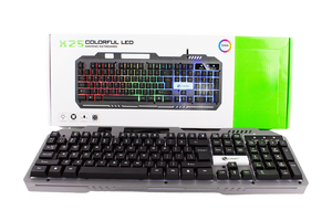 2025 New K25 USB Wired <b>Keyboard</b> LED Backlit Gamer <b>Keyboards</b> Computer Game RGB for PC Laptop USB Wired <b>Keyboard</b> USB Wired Keyboar - Product Image 6