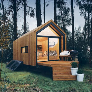 Casa di tronchi/casa in legno/casa in legno con grandi finestre <span class=keywords><strong>a</strong></span> basso costo prefabbricate - Product Image 1