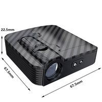Nouvelles lumières de bienvenue universelles sans fil améliorées avec logo LED en plastique, projecteur HD 5W pour portières de voiture